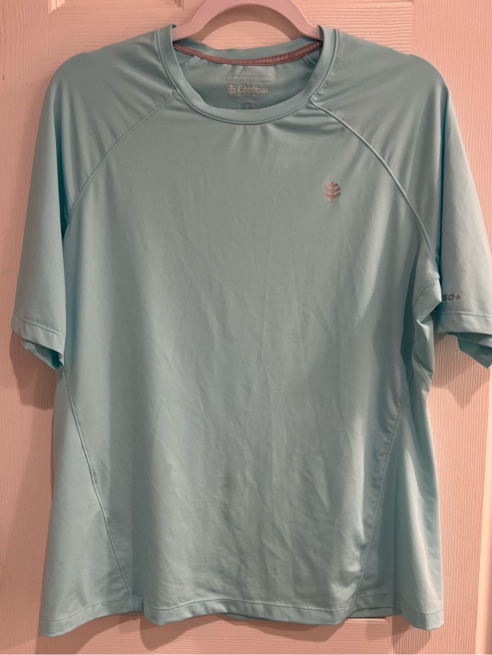 Coolibar women’s Short Sleeve UPF 50+ Tee in Aqua